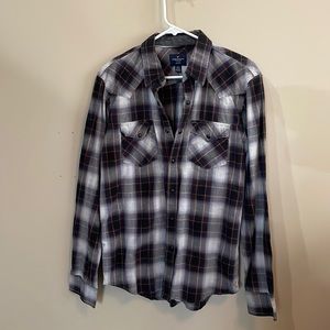 Plaid Men’s Button Down shirt 👔